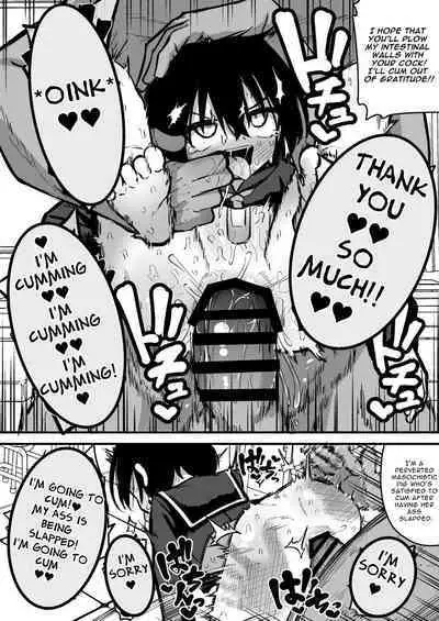 Enkou Mesugaki JC wa Anal ga Yowai!! | Insolent Lolislut Whore Has Weak Anus!!