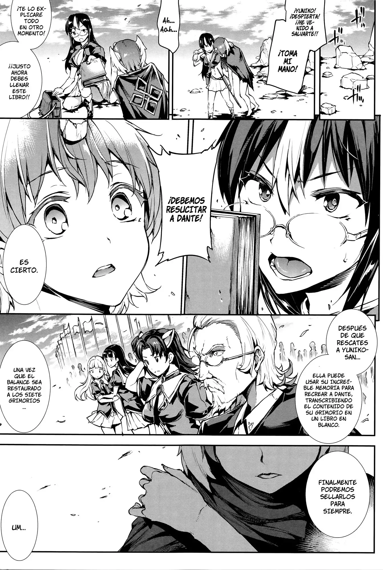 Shinkyoku no Grimoire III -Saga de PANDRA 2da historia- Ch. 1-7