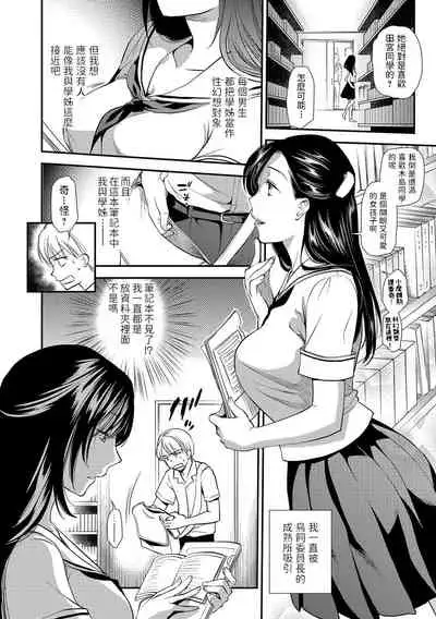 [Ohsaka Minami] Midarana Iinchou wa Toshoshitsu de... (COMIC Shigekiteki SQUIRT!! Vol. 01) [Chinese] [Digital]
