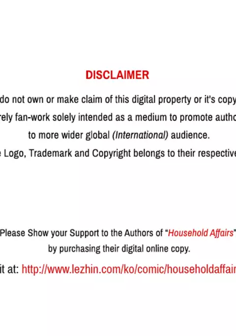 Household Affairs Ch.1-47