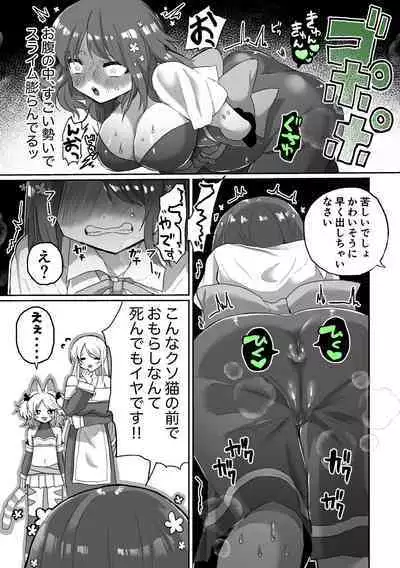 Anal Slime Toilet Training de Doronuma Catfight!