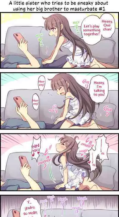 Barenai You Ni Nii De Onanii Suru Imouto-Chan | A Little Sister Who Tries to Be Sneaky About Using Her Big Brother to Masturbate