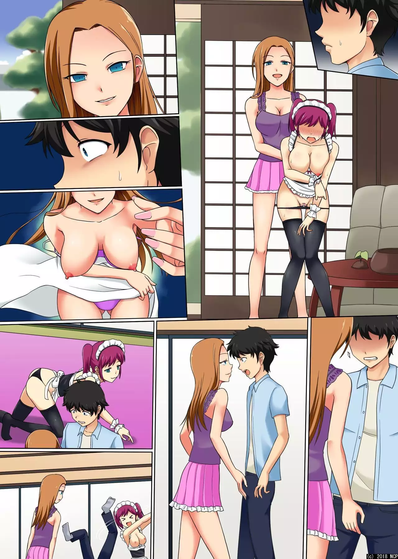 Ore no Shiranai Mani Koibito ga Moto Doukyuusei ni Inran Meinu ni Kae Rarete ita Kudan