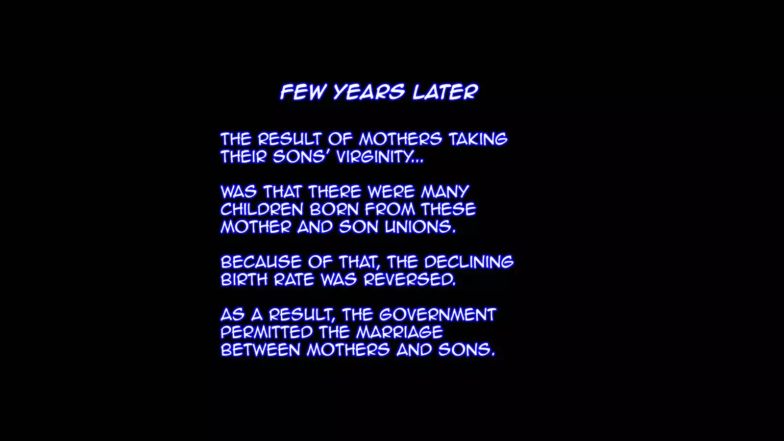 Hahaoya ni Yoru Fudeoroshi ga Gimuka Sareta Sekai | World where Cherry Popping is a Mother's Duty Part 1