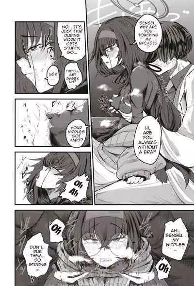 [Shouyu Gohan (Wakyo)] Sensei nara Koshokan (Koko) demo Ii desu yo | If it's With Sensei, I Don't Mind Doing it Right Here (In The Antiquarian Bookstore) (Blue Archive) [English] {Doujins.com} [Digital]