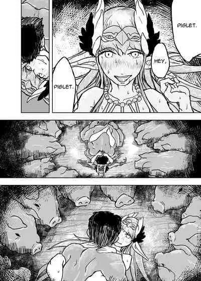 [Zenten Ukemi Tomo no Kai (Kakiya Zakuro)] The Pig Witch's Lover (Fate/Grand Order) [Digital] [ENG]