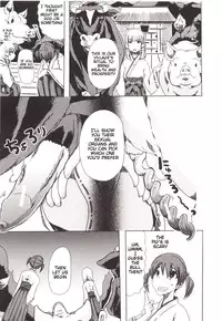 [Chikiko] Juukan Kanojo Catalog Ch. 5 - Juukan Miko | Bestiality Shrine Maiden [English] {Hentai Bedta}