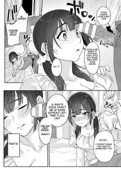 Junboku Joshikousei wa Oyaji Iro ni Somerarete Comic Ban Ch. 1