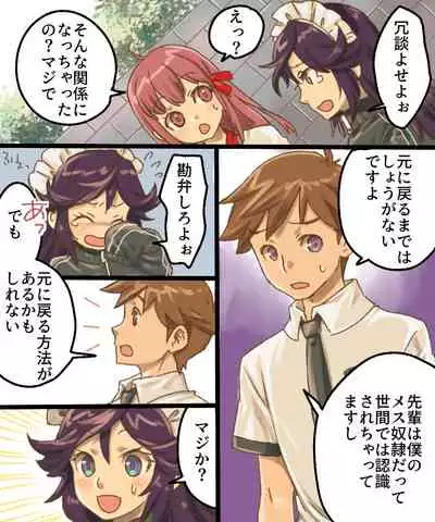 TS Mesu Dorei Ore ga Omae ni Makeru Nante Arienee