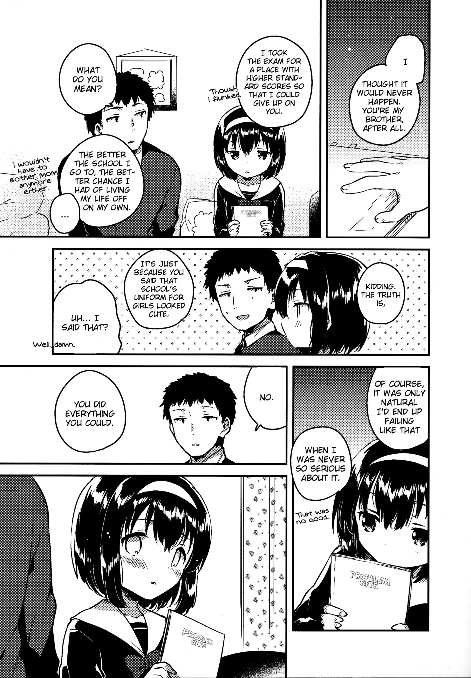 Imouto wa Juken ni Ochita | My little sister failed her entrance exam.