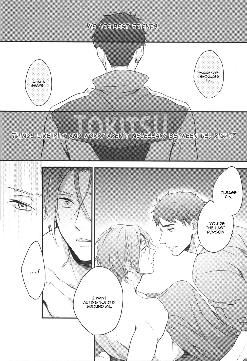 Sosuke no kata wa ore ga mamoru! | I'll protect Sosuke's shoulder!