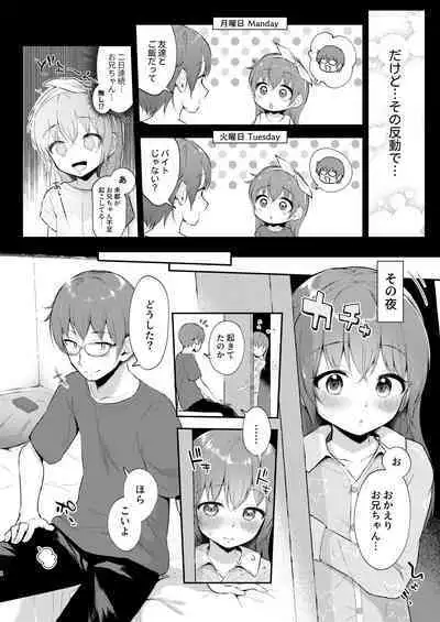 Imouto-chan wa rei rei rei retai…?