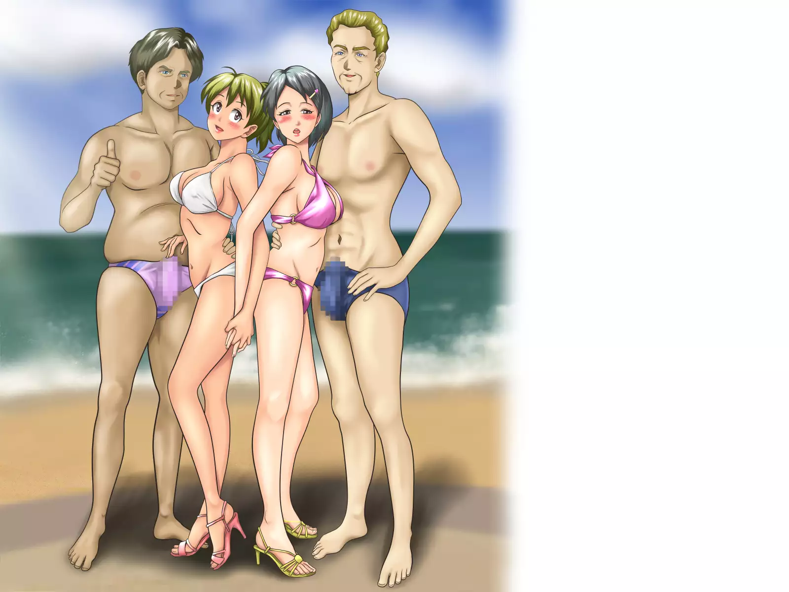 Working Holiday de Kaigai ni Sundeiru Kanojo ni Ai ni Itta Kekka…。