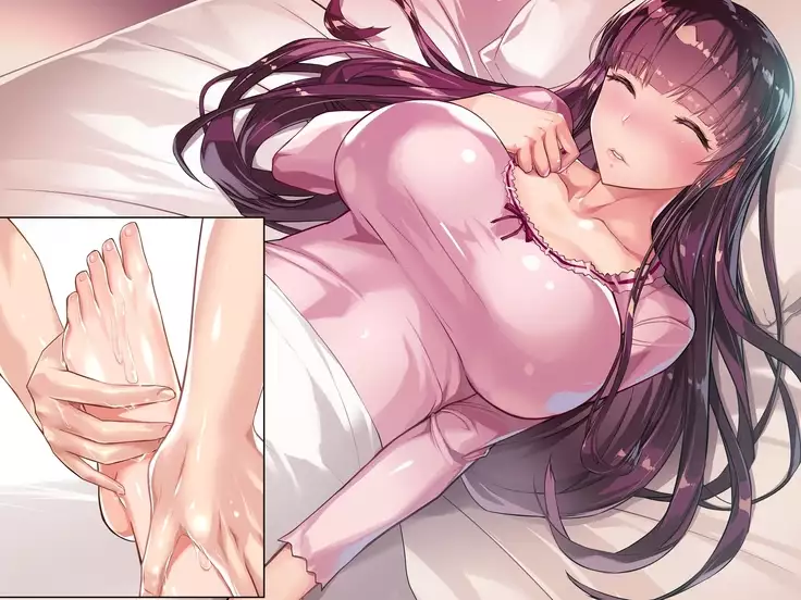 Hitozuma ni Anji de Nakadashi Lotion Chichi Massage, Cli de Ikasete to Kongan Suru made.
