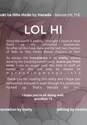 Sukina Hito Hodo