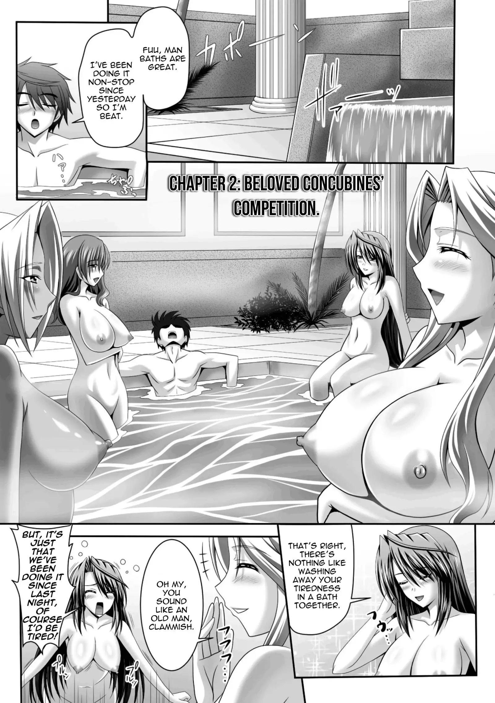 Harem Wedding The Sweet Honeymoon Ch. 1-6