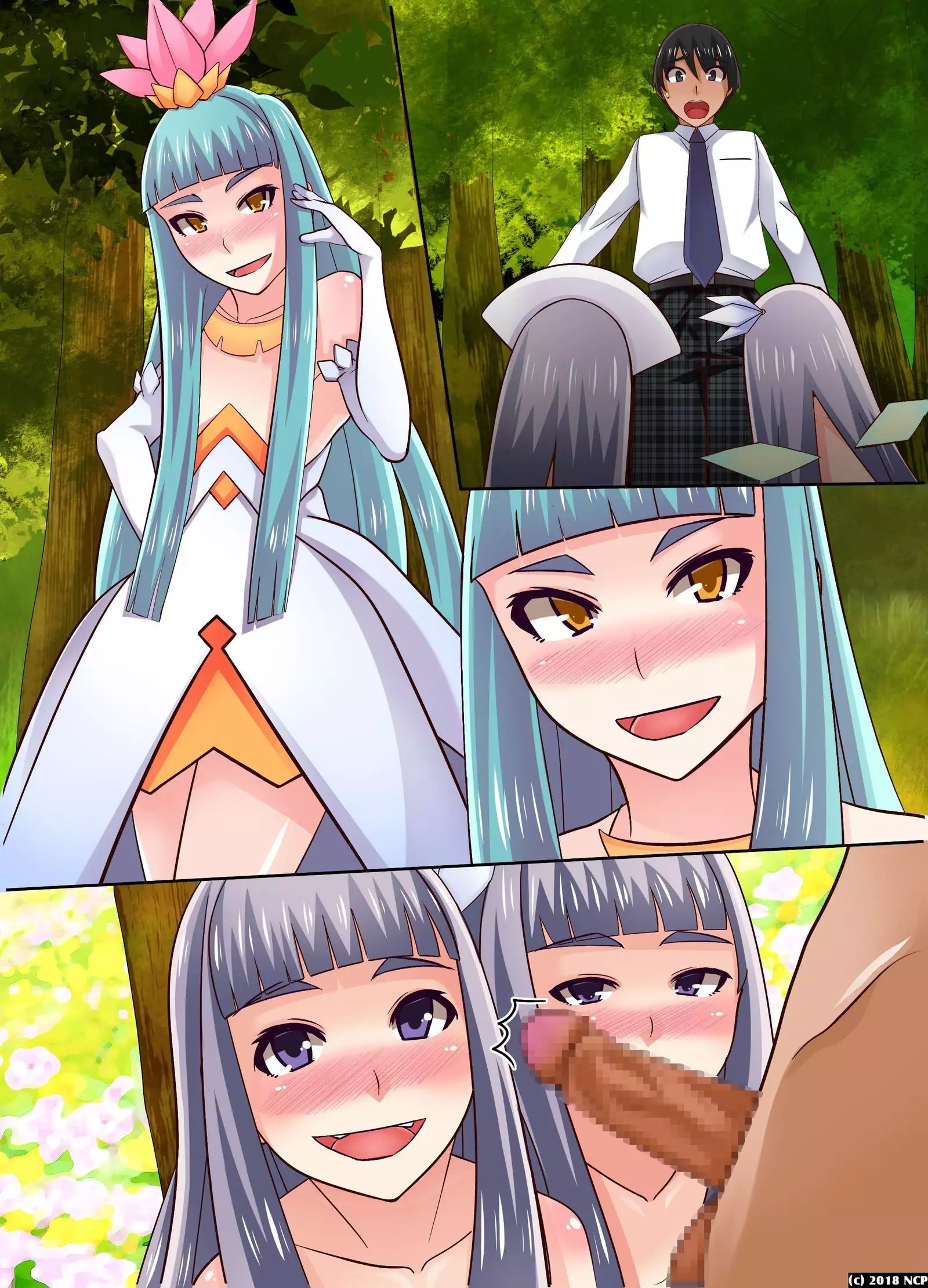 When village salaried worker I was summoned to a different world I became a harem life
