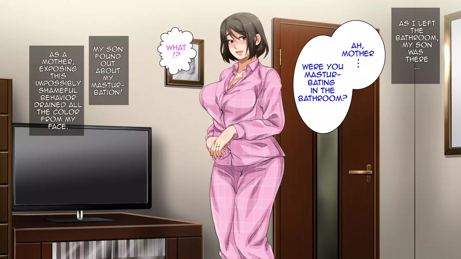 Hahaoya ni Yoru Fudeoroshi ga Gimuka Sareta Sekai | World where Cherry Popping is a Mother's Duty Part 1