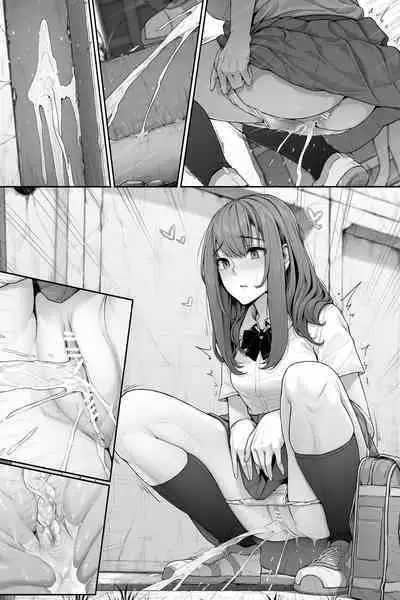 Sakamichi de Mizo ni Genkai Oshikko