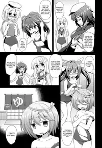 (C90) [Akuten Soushin (Kokutou Nikke)] Kanmusu Chakunin Zenya Ro-gou Yokujou Rinkan | Eve of Ship Girls Pregnancy - Ro-chan's Gangrape of Desires (Kantai Collection -KanColle-) [English]