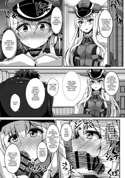 Daily life of admiral and two German ship - Teitoku to Futari no Nichijou