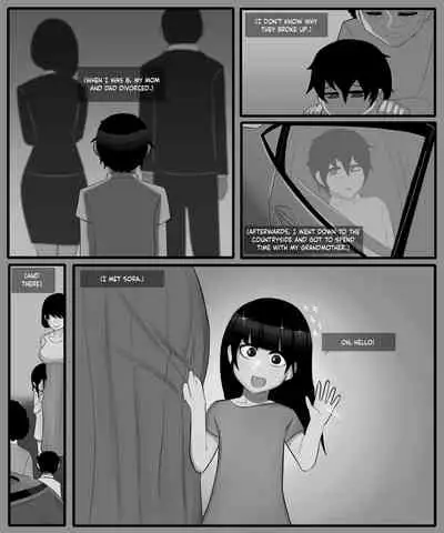 The story of a childhood friend becoming father's lover 1