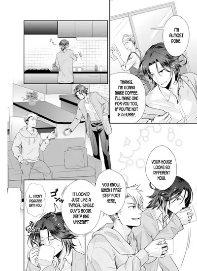 [Kumoshima] Love Coffre M Horoyoi ♂♀ Switch -Kasei Otto no Jouzu na Tabekata- | ★ Love Coffre Magic ★ Tipsy transformation - the best way to enjoy your housekeeper- [English]