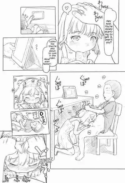 Chishou no Ko o Onaho ni Suru 1+2 | Using A Retarded Little Girl As A Cocksleeve 1+2
