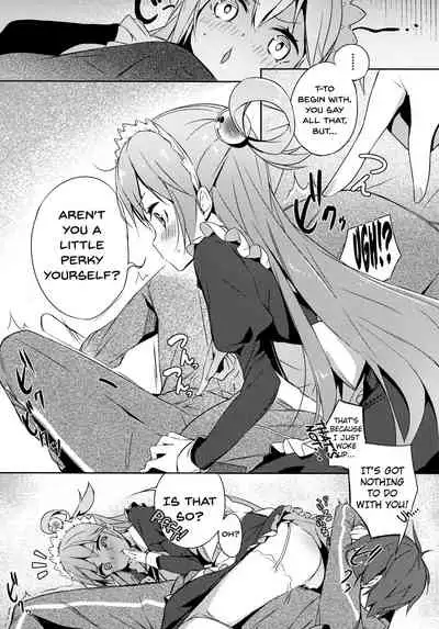 (COMIC1☆11) [High Tech Pen Case (Tam-U)] Kono Da-Maid to Mitsudan o! | Private Talk With a Failure Maid! (Kono Subarashii Sekai ni Syukufuku o!) [English] {Doujins.com}