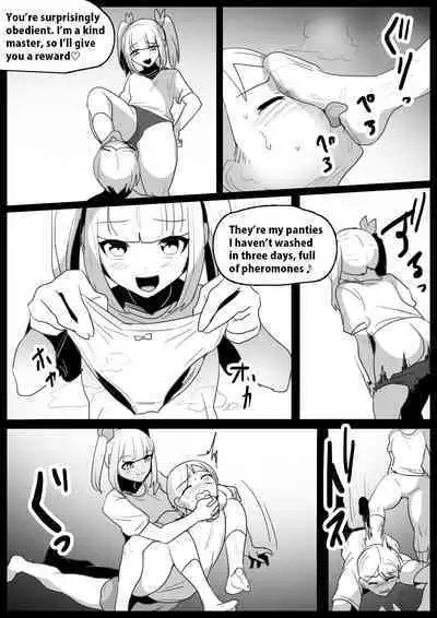 Namaiki na Mesugaki no, Buttoi Futomomo to Wakarase Sakusei ni, Kanzen Haiboku Shita Ore no Taikendan. | My Experience Getting Demolished and Cum-Milked by a Cheeky Girl's Thick Thighs