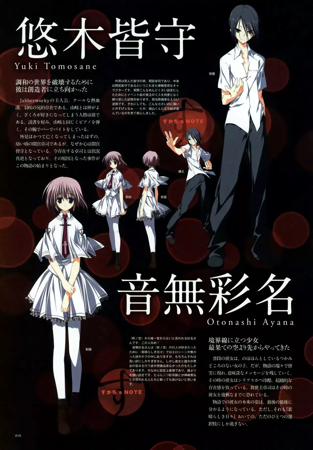 Subarashiki Hibi Official Visual Archive