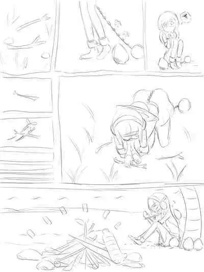 Selfbondage challage Survive in island 1-4