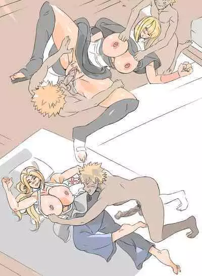 Futari no Kinpatsu Kyonyuu no Onna-tachi o Chinpo no Horyo ni shimaru. Shuusei hon