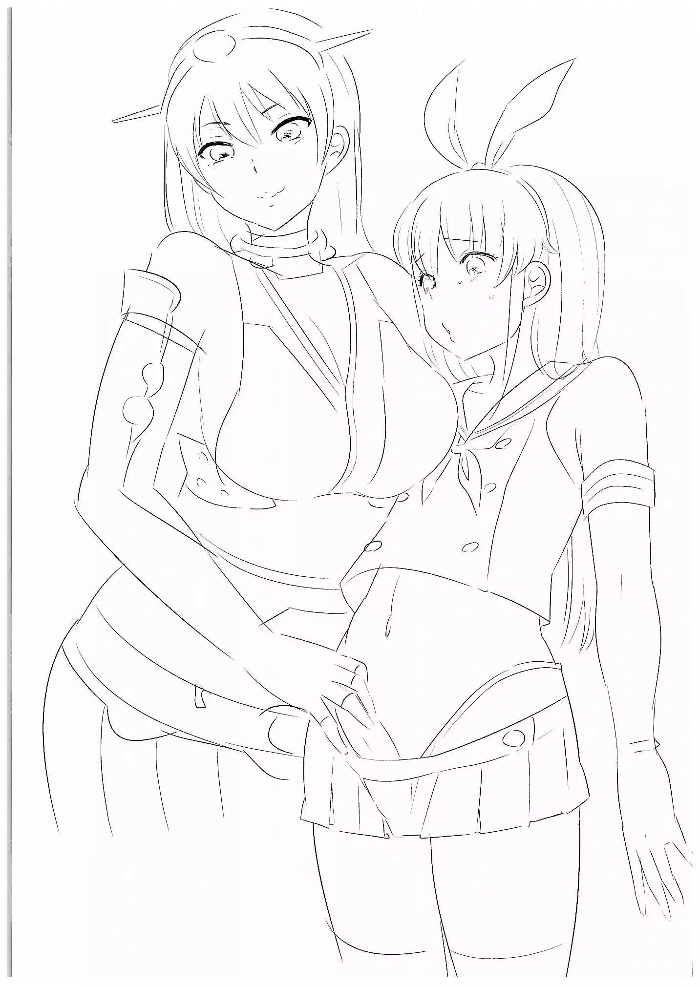 Nagato-san Shimakaze Cos no Teitoku o Buchi Okasu