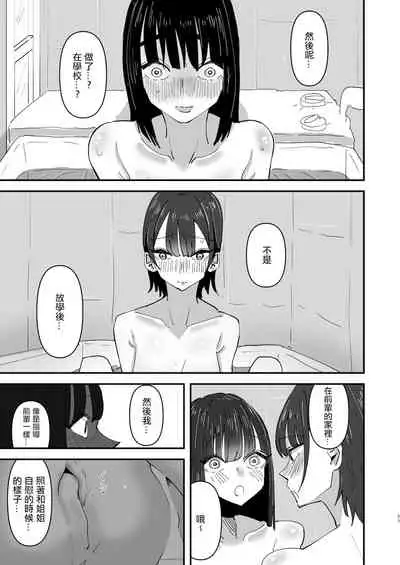 Onee-chan ga Watashi o Okazu ni Shitate Onanie o Shite iru Hanashi