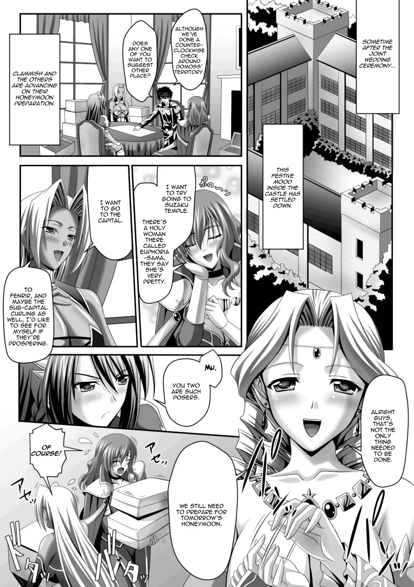 Harem Wedding The Sweet Honeymoon Ch. 1-6