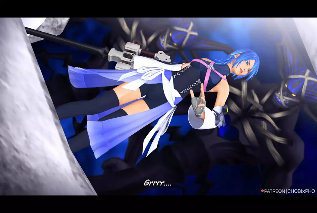 KINGDOM HEARTS III / AQUA - FALL TO DARKNESS