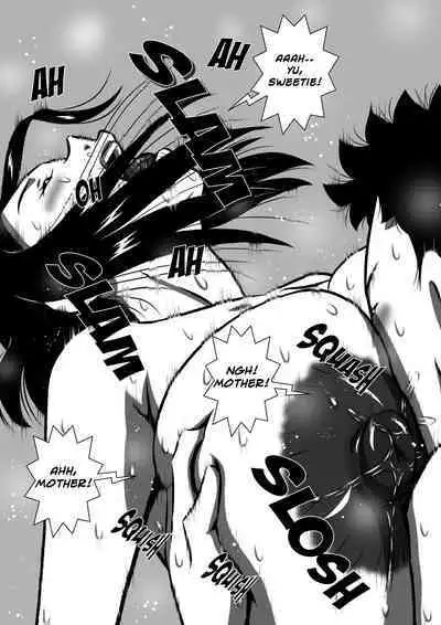 [Milkdou Shoukai (Milk Koubou)] Musuko (Boku) no Kyokon (Asoko) ga Okaa-san no Inbu (Asoko) o Tsuranuku Hi! Hitozuma, Yoriko no Midara na Mainichi... | My Son's Big Cock Is For His Mother [English]