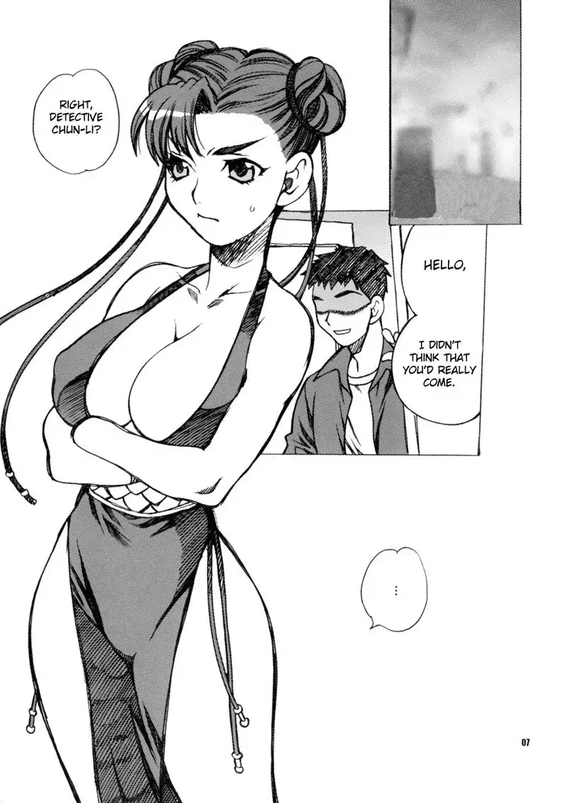 Detective Chun-Li Boobie Investigation