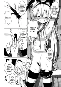 (C85) [Aiirosakura (Aikawa Ryou)] Kuubo Wo-Kyuu-chan no Shimakaze Yuri Dorei Choukyou 1 | Standard Carrier Wo-Class Shimakaze's Yuri Slave Training 1 (Kantai Collection) [English] [B.E.C. Scans]