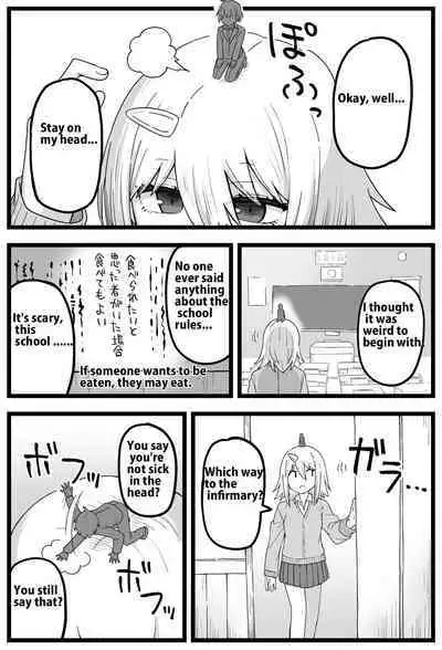 Doushitemo Onnanoko ni Taberaretai Manga | Manga - He really wants to be eaten by a girl