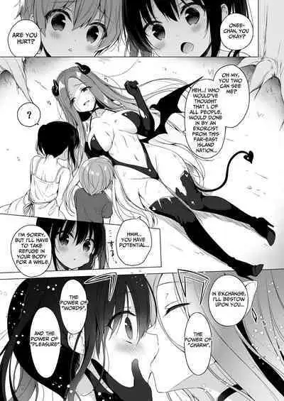 [23.4do (Ichiri)] Succubus-kei Onee-chan wa Misetagari | Succubus-type is an Exhibitionist [English] [tsuyoshi] [Digital]