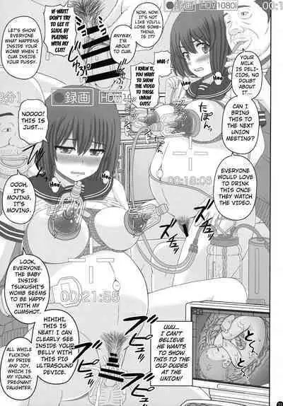 (C99) [Shiawase Kyouwakoku (Shiawase no Katachi)] Oyako Soukan Otou-san no Aka-chan o Ofuroba de Umu made no Watashi no Ninshin Kiroku [English] [Kuraudo]