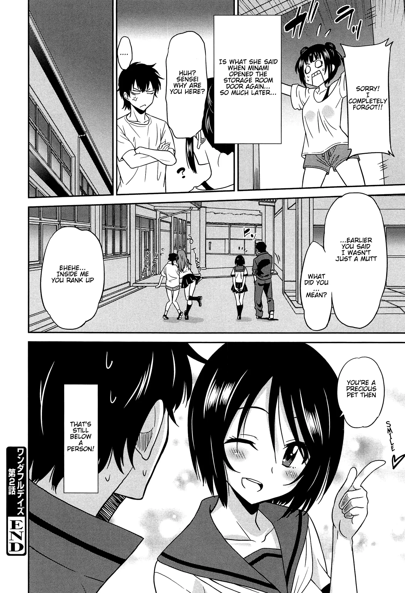 Wonderful Days ~17-nin no Shojo to Inu~ Ch. 1-5