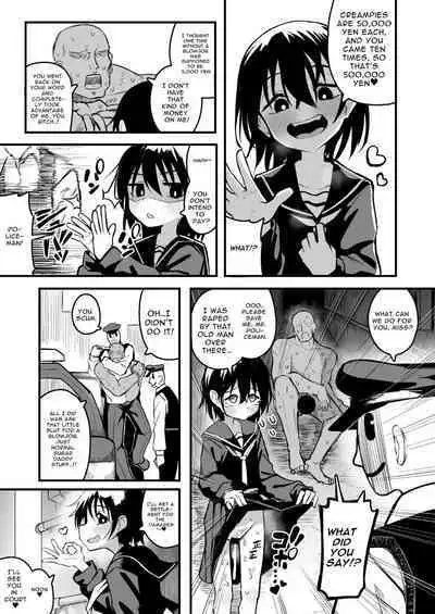 Enkou Mesugaki JC wa Anal ga Yowai!! | Insolent Lolislut Whore Has Weak Anus!!