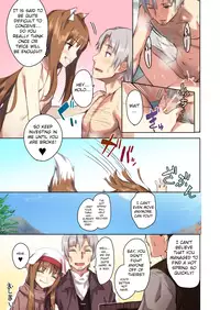 [Ajisaidenden (Kawakami Rokkaku, Takanashi Rei)] Wacchi to Nyohhira Bon FULL COLOR DL Omake (Spice and Wolf) [English] {shippoTranslations} [Digital]