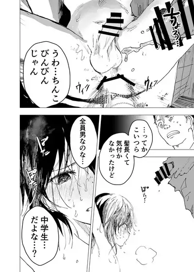 Ibasho ga Nai node Kamimachi shite mita Suterareta Shounen no Ero Manga Ch. 33