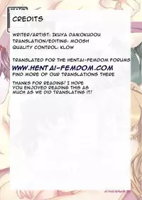 [Ikuya Daikokudou] CROSS×DRESS Afters [English] [Moosh]