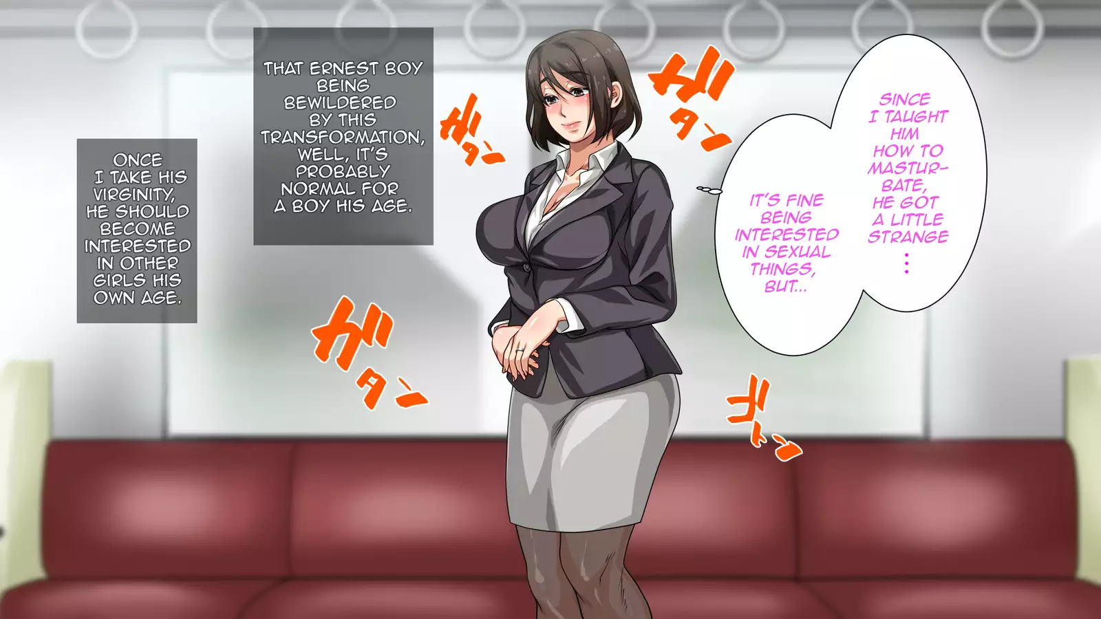 Hahaoya ni Yoru Fudeoroshi ga Gimuka Sareta Sekai | World where Cherry Popping is a Mother's Duty Part 1