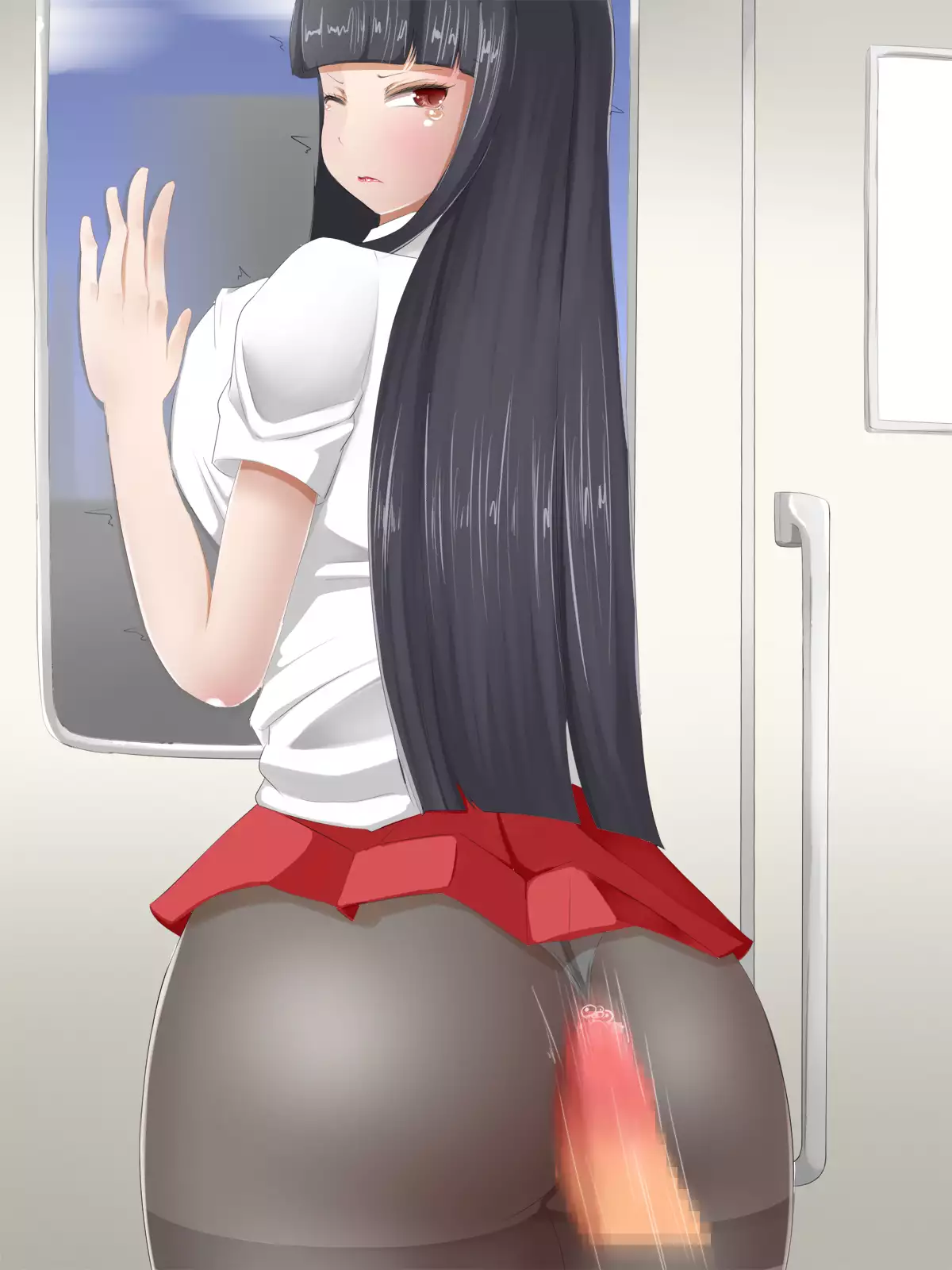 Muchimuchi na Kurokami Pattsun Long no Chijo JK to Itsudemo Dokodemo Icha Love Sex Shimakuru Gakusei Seikatsu